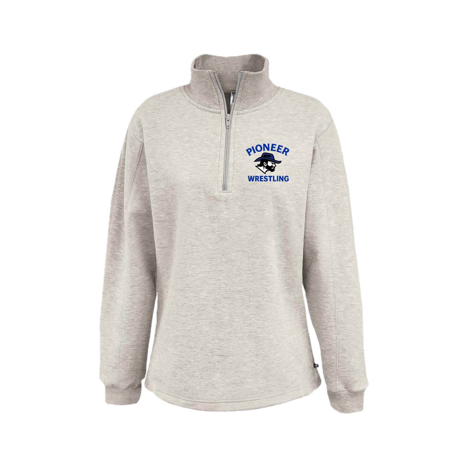 PMCSH3 - 20 Ladies Vintage Heather Fleece 1/4 Zip