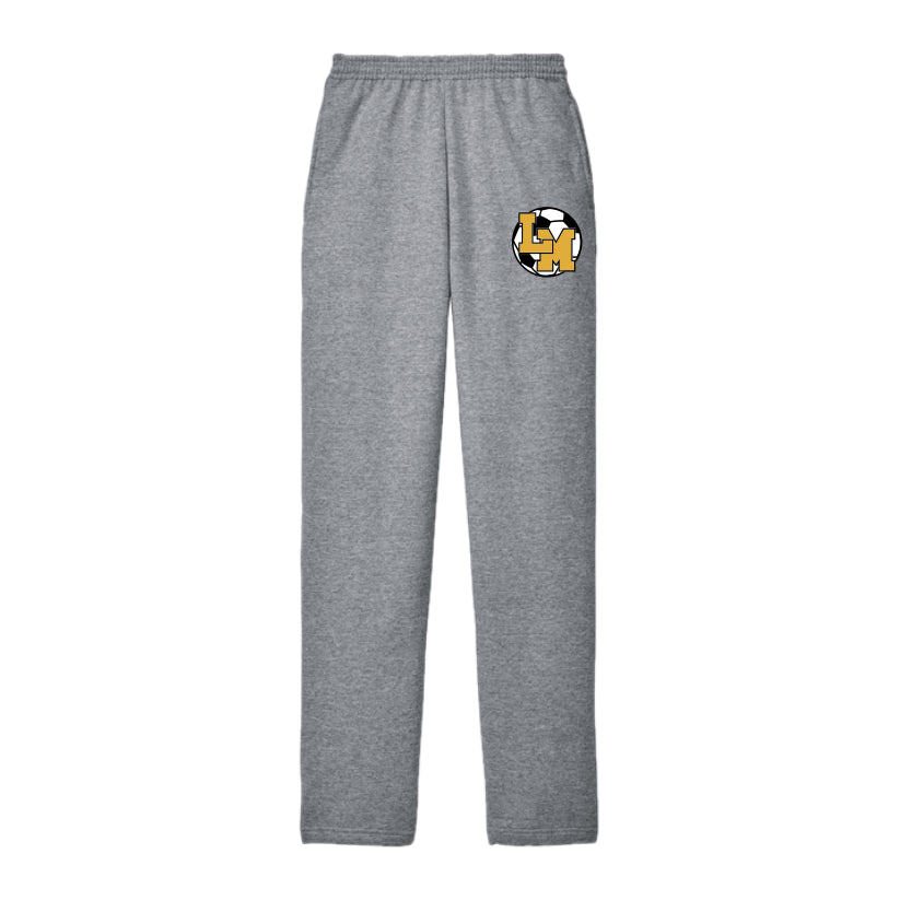 LMHSOCSH01 - 31 Athletic Heather Open Bottom Fleece Sweatpants