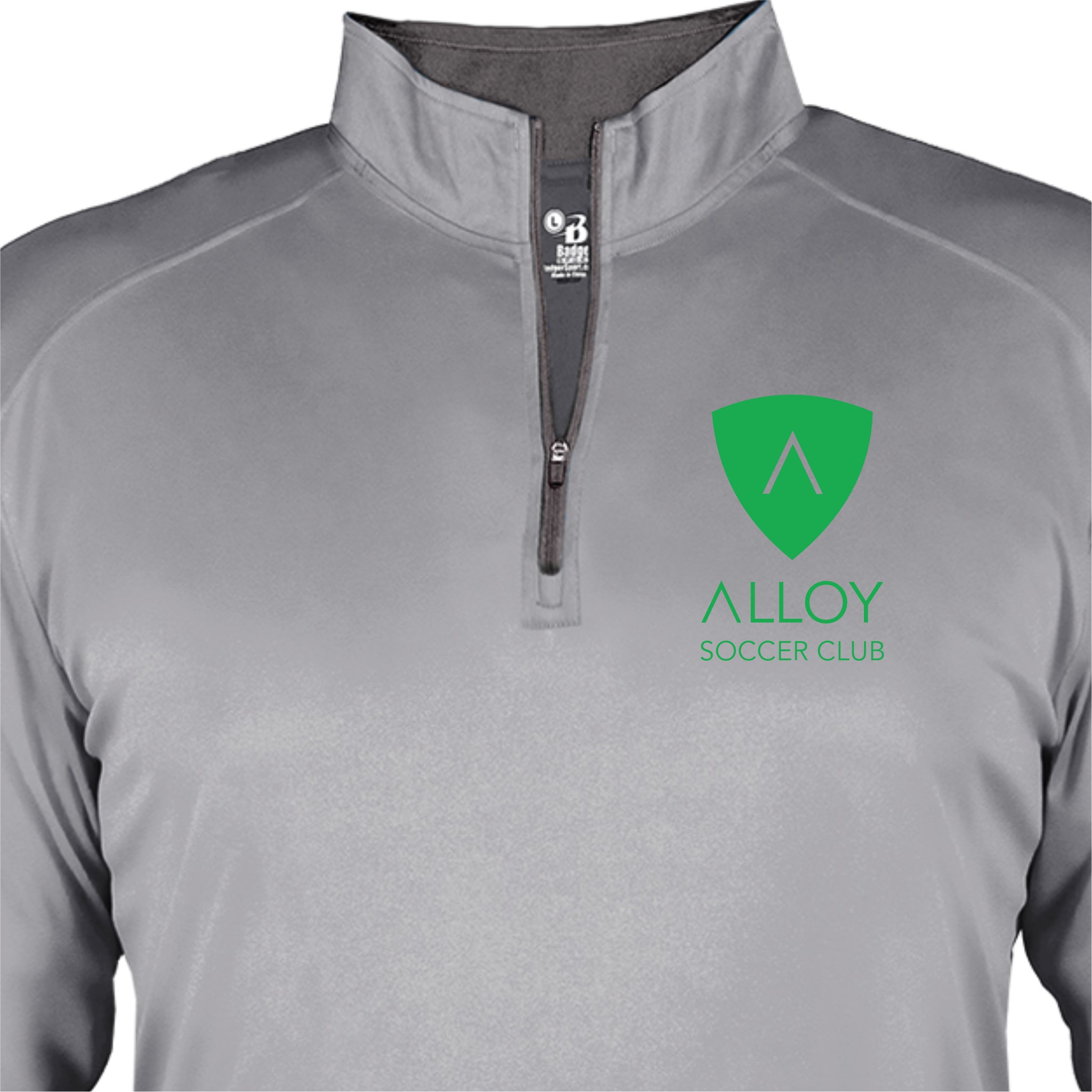 ASCSH01-11 Silver Performance 1/4 Zip