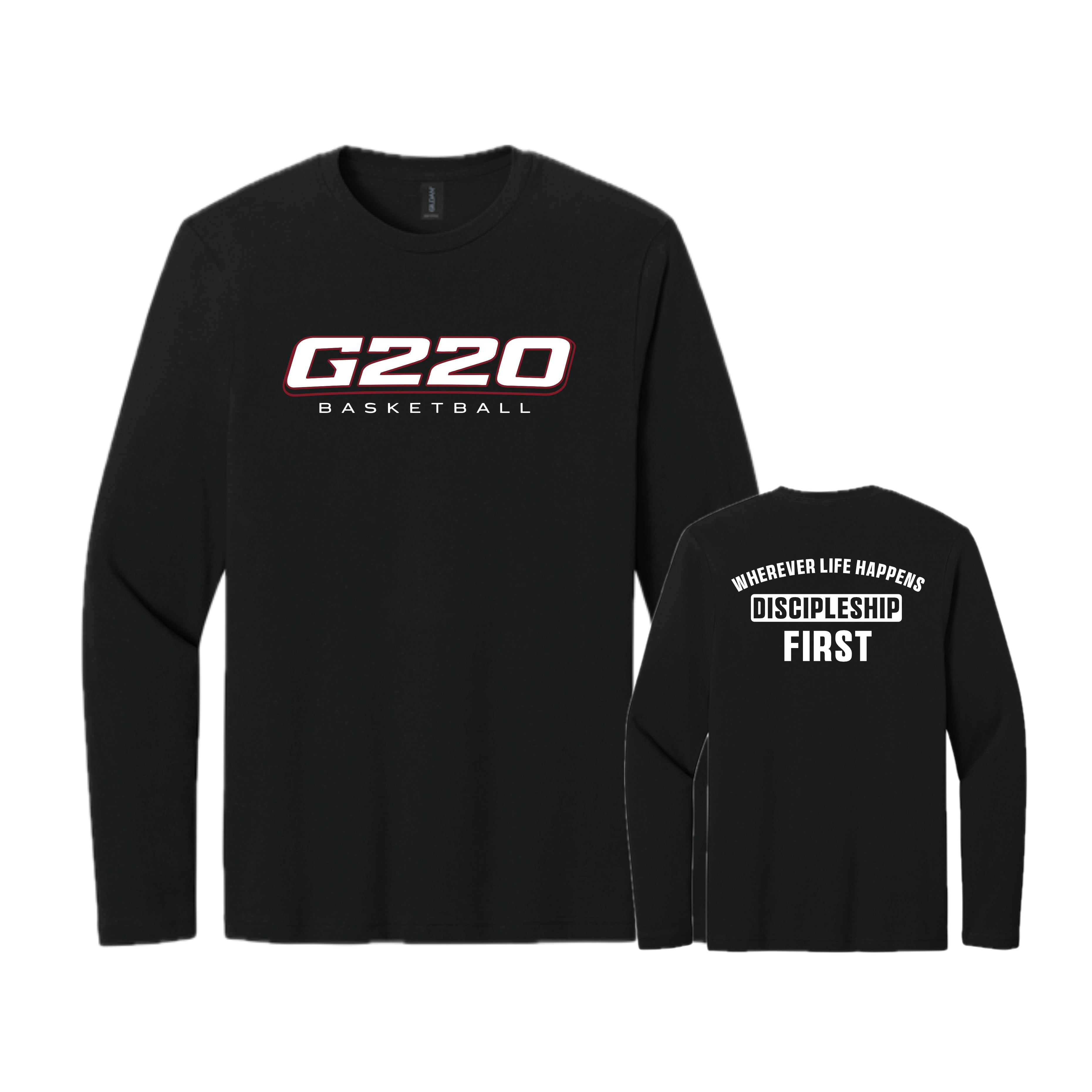 G220SH02 15 Black Long Sleeve Tee