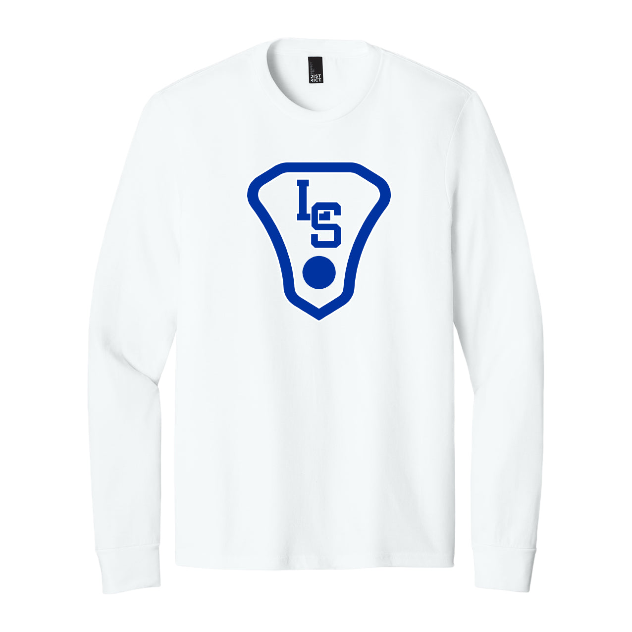 LSLAX01 -21 White Long Sleeve Tee