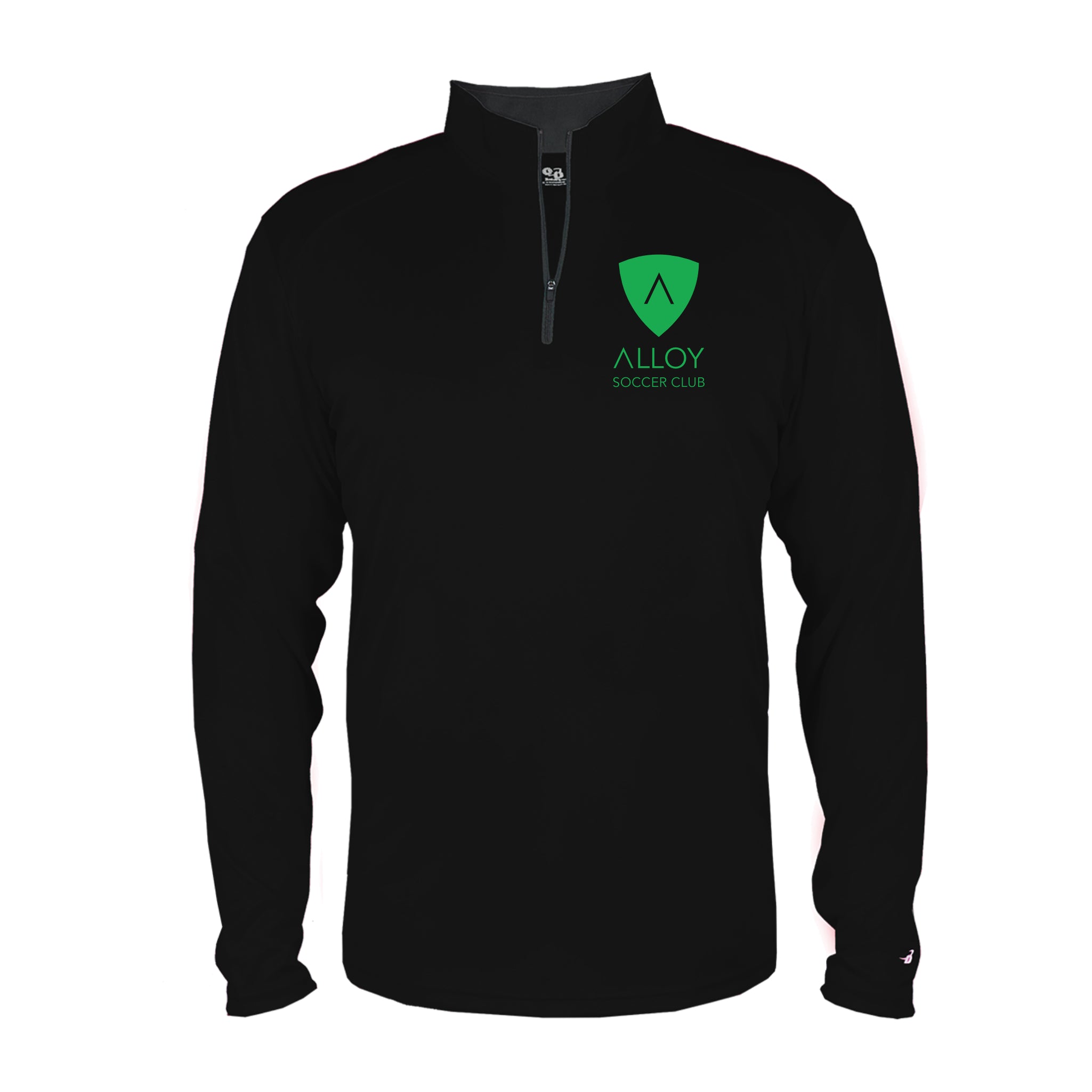 ASCSH01-10 Black Performance 1/4 Zip