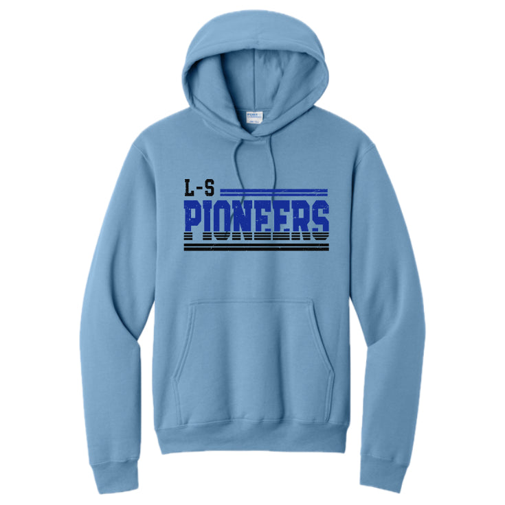 LSHHSH01 - 20 Tundra Blue LS PIONEERS Hooded Sweatshirt