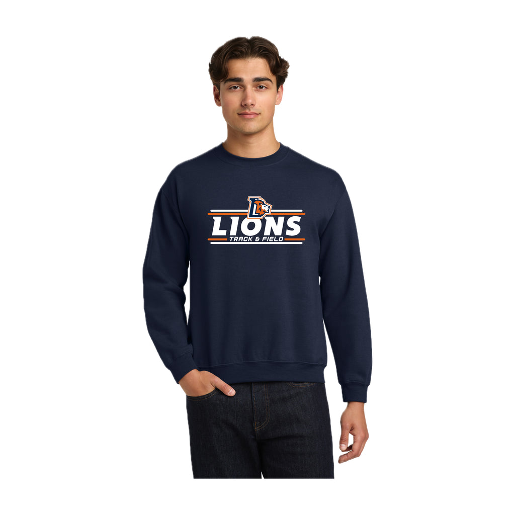 LCCS0325-11 Navy Crewneck Sweatshirt