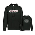 G220SH02 18 Black Hooded Sweatshirt