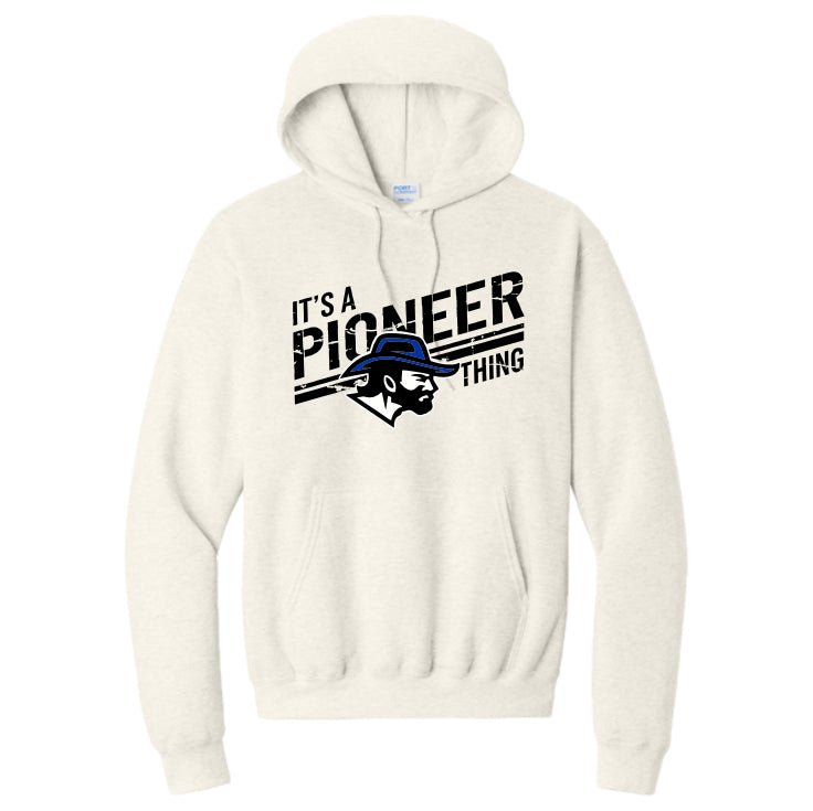 LSHHSH01 - 21 Oatmeal Heather PIO THING Hooded Sweatshirt