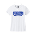 LSLAMELSH01 - 21 White Pioneers Ladies Soft T-Shirt