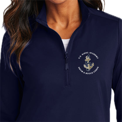 USNASH01-11 Navy Lt Weight Performance Laide 1/4 Zip