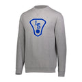 LSLAX01 -22 Charcoal Heather Crewneck Sweatshirt
