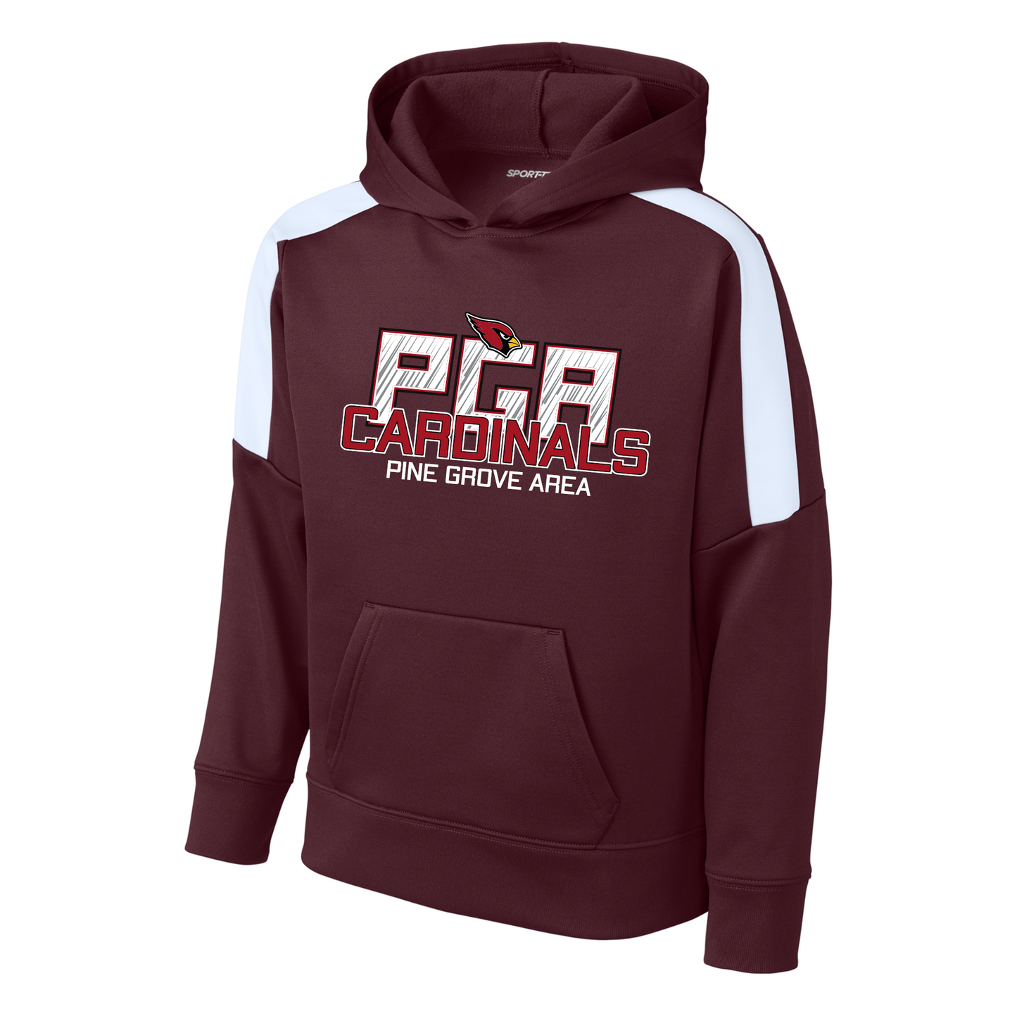 PGASH01 - 10 Sport-Tech Fleece Pullover Hoodie