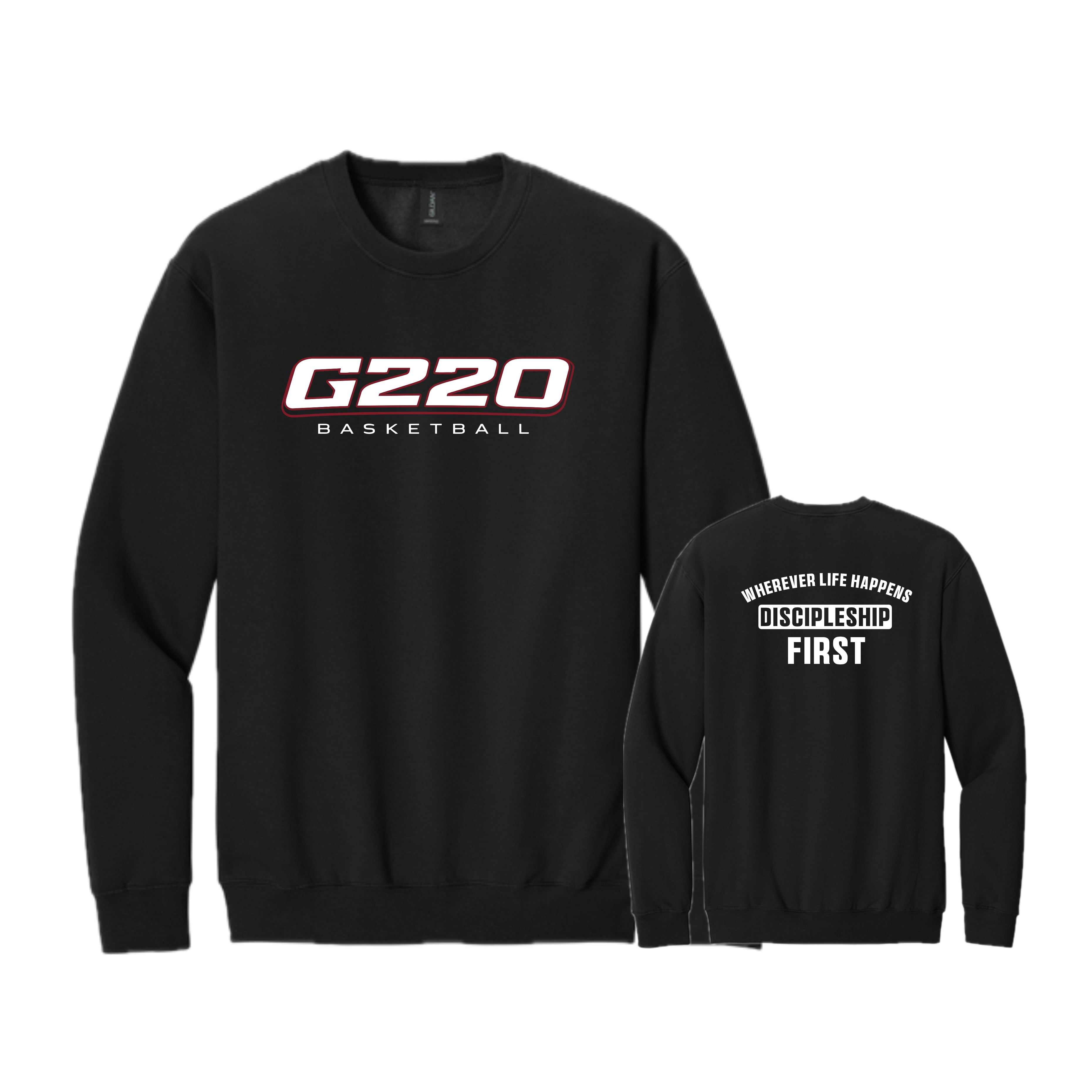 G220SH02 22 Black Crew Sweatshirt