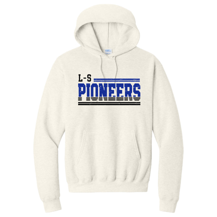 LSHHSH01 - 22 Oatmeal Heather LS PIONEERS Hooded Sweatshirt