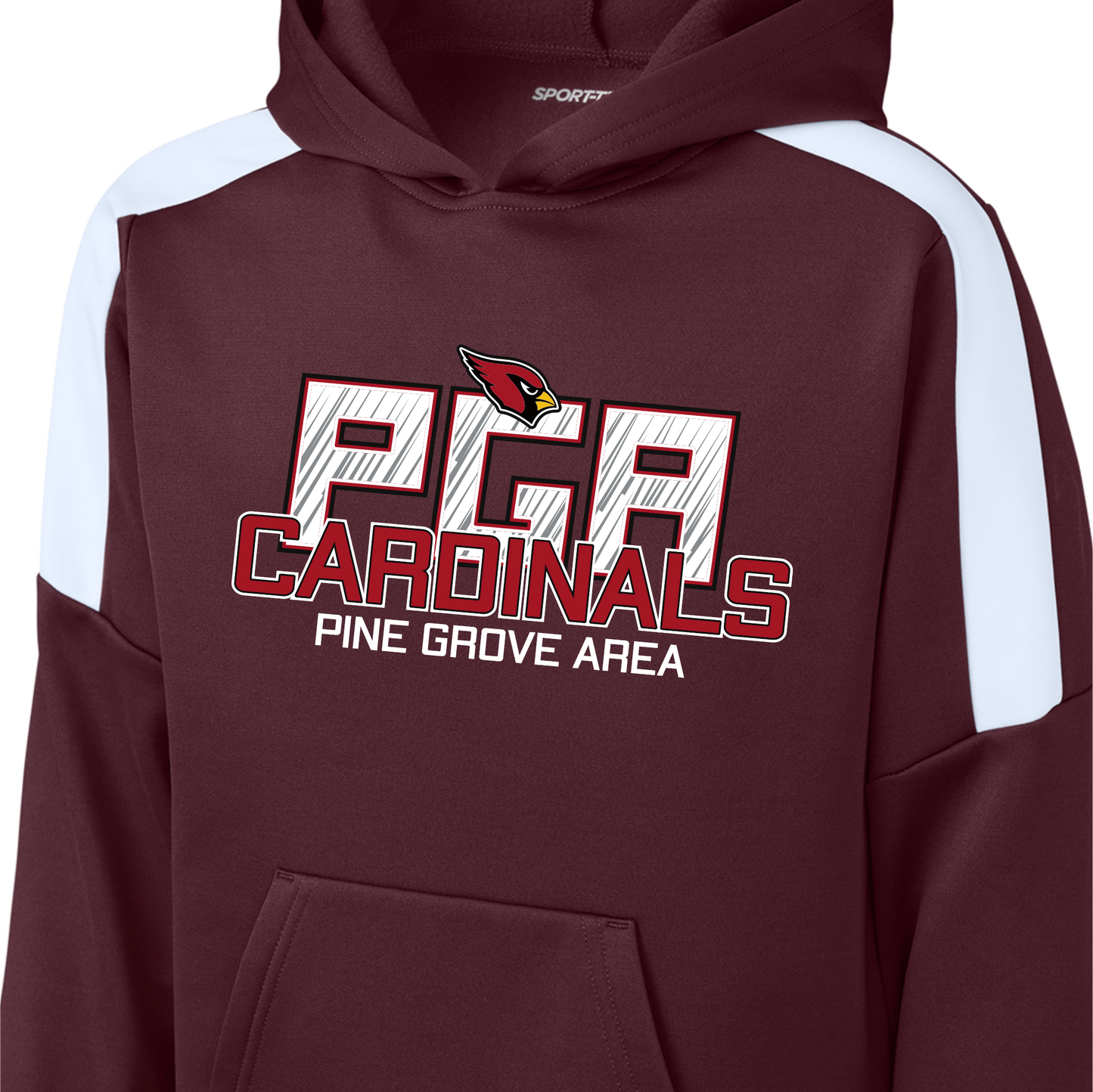 PGASH01 - 10 Sport-Tech Fleece Pullover Hoodie