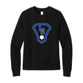 LSLAX01 -23 Black Ladies Crewneck Sweatshirt