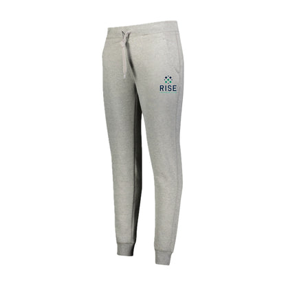 RISSH001 - 12 Charcoal Heather Ladies Jogger Pant