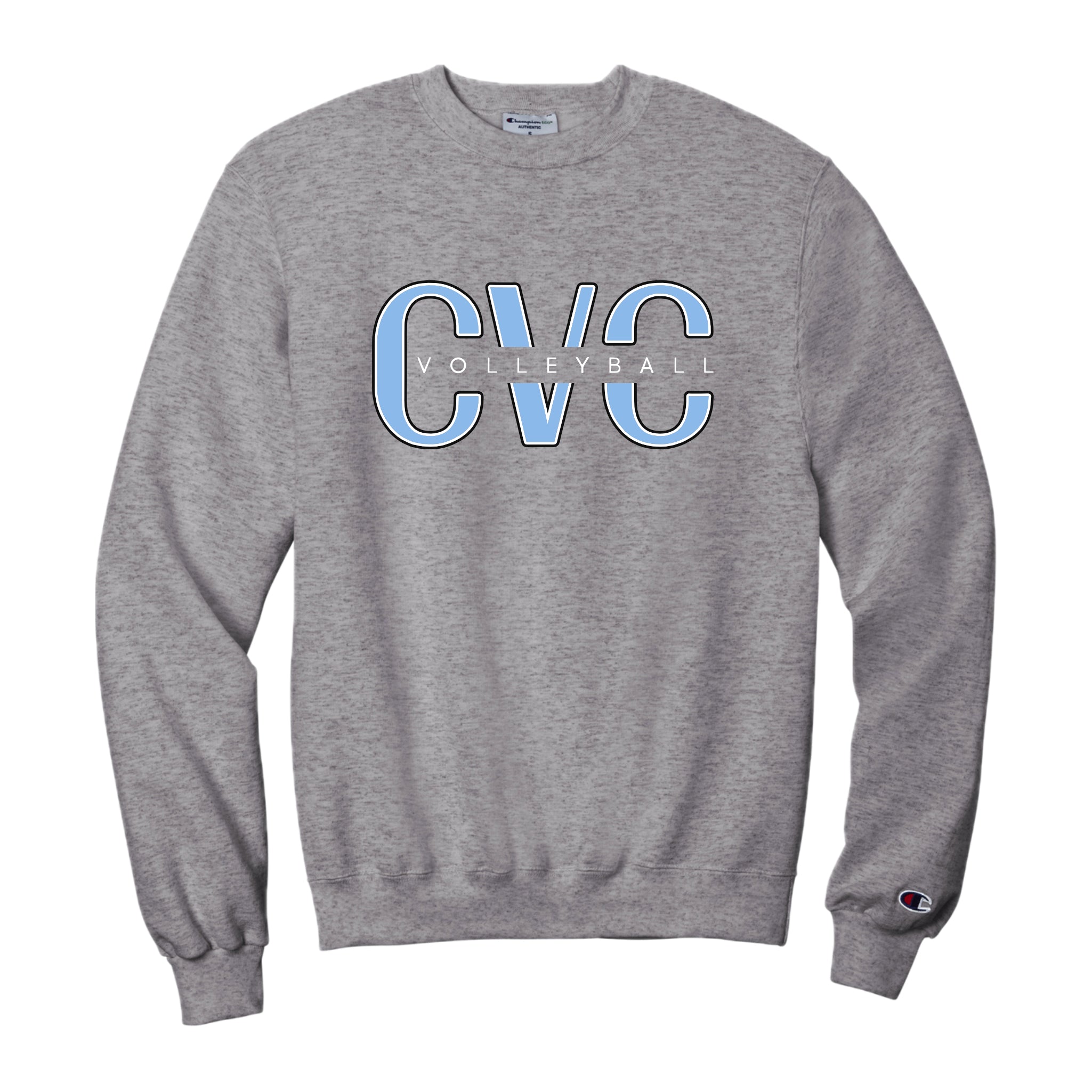 CVCSH02 - 14 Light Steel Champion CVC Crew Sweatshirt