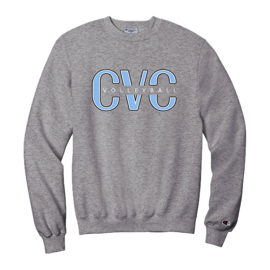 CVCSH01 - 14 Light Steel Champion CVC Crew Sweatshirt