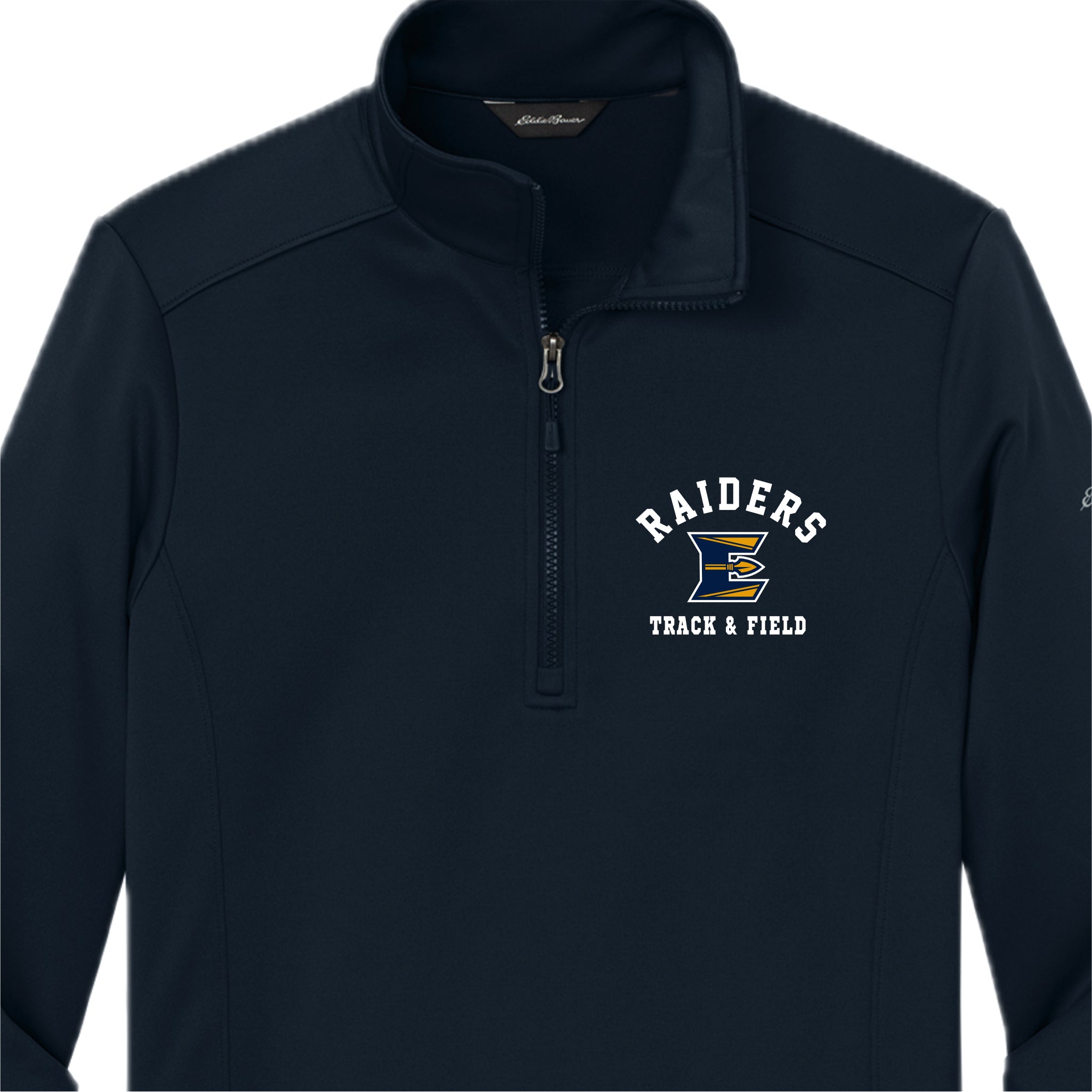 ETFSH02-12 Eddie Bauer River Blue Navy 1/4 Zip