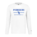 LSBSH04 - 33 Pioneers White Performance Long Sleeve Tee