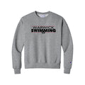 WARSWSH01-26 Ladies Light Steel Champion Fleece Crewneck Sweatshirt