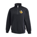 LMHSOCSH01 - 28 Black 1/4 Zip Fleece Pullover