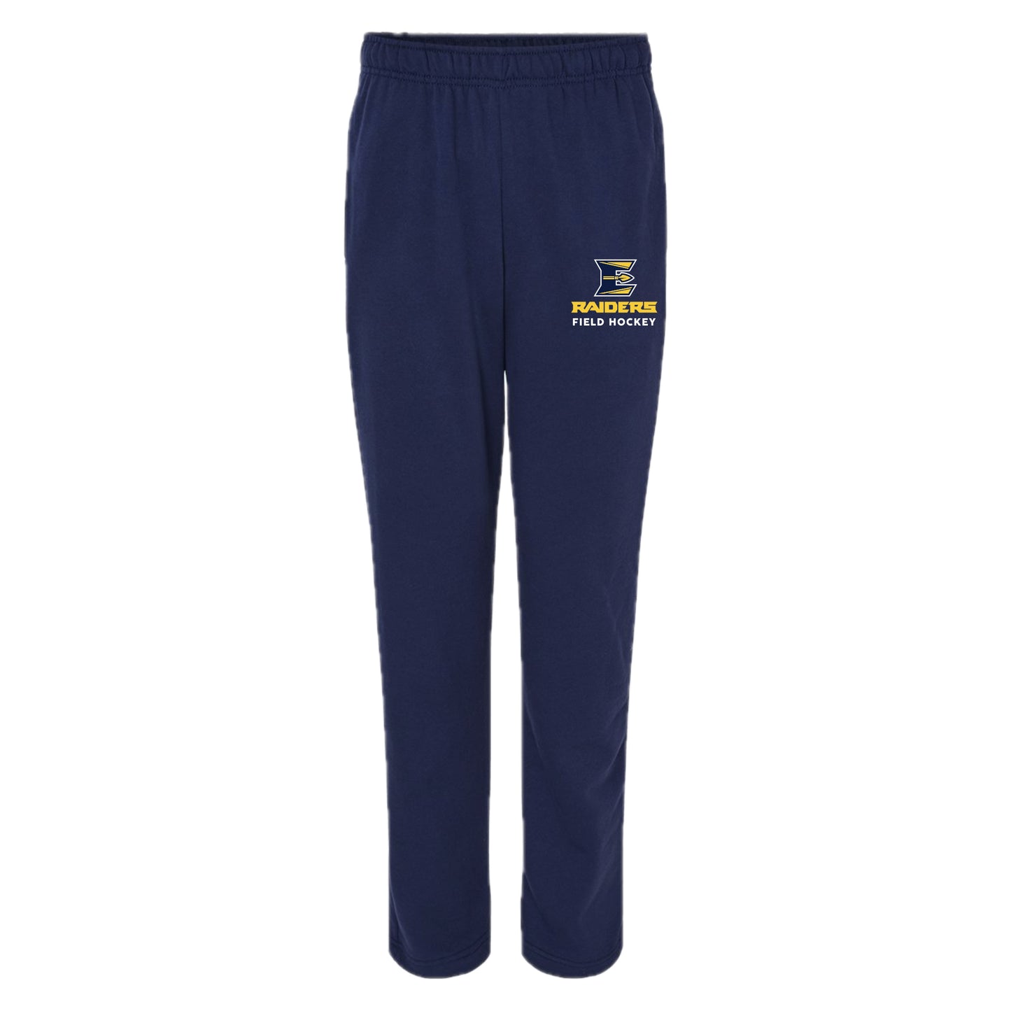 EFH01-022 BELLA+CANVAS® Navy Open Bottom Sweatpant