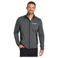 COM033 Charcoal Heather Eddie Bauer Fleece