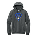 LSLAX01 -26 Heathered Charcoal Hooded Sweatshirt