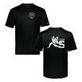 LSBSH04 - 20 Swinging Pio Black Performance Short Sleeve Tee