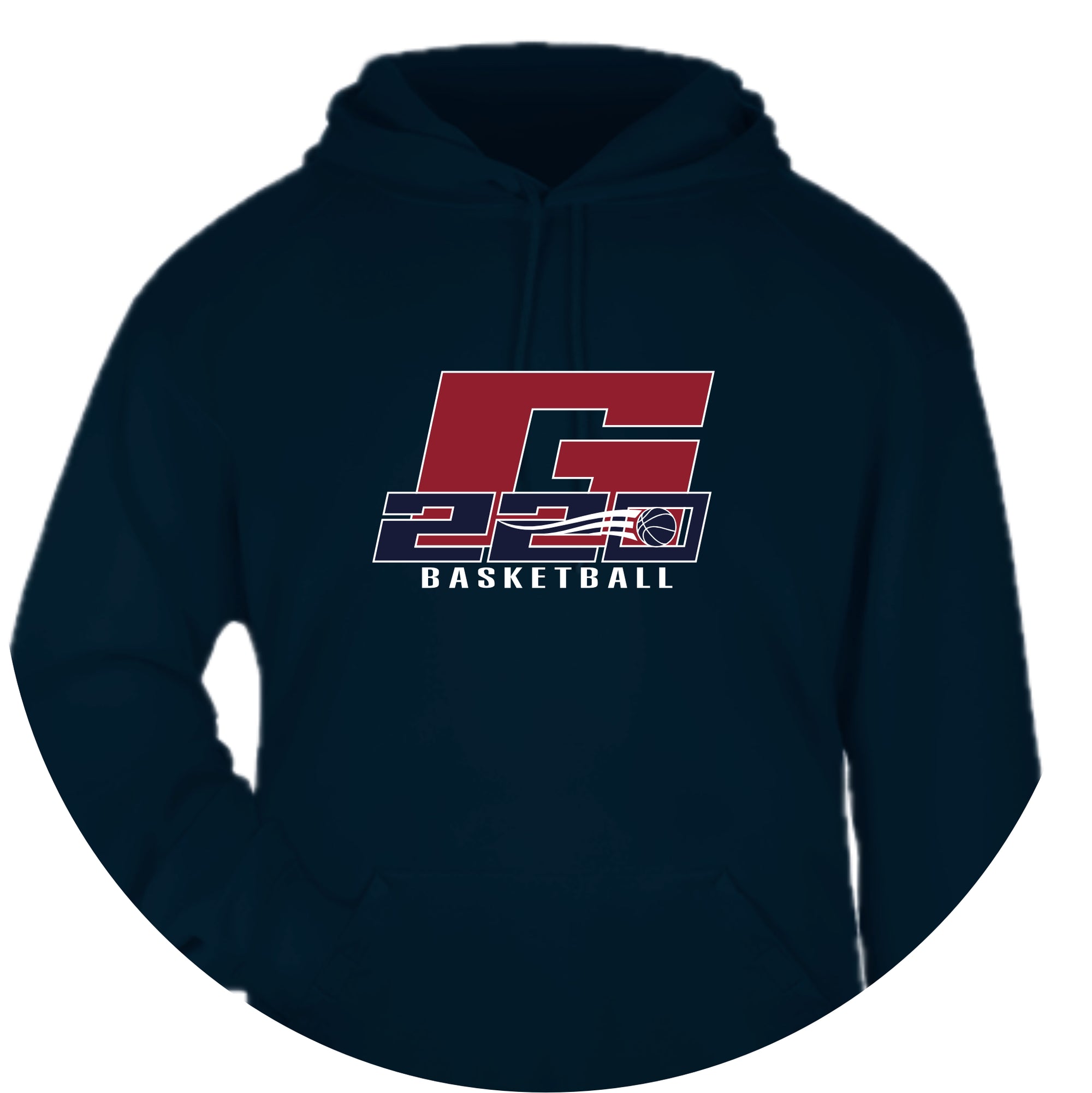 G220B0325-15 Navy Hooded Sweatshirt