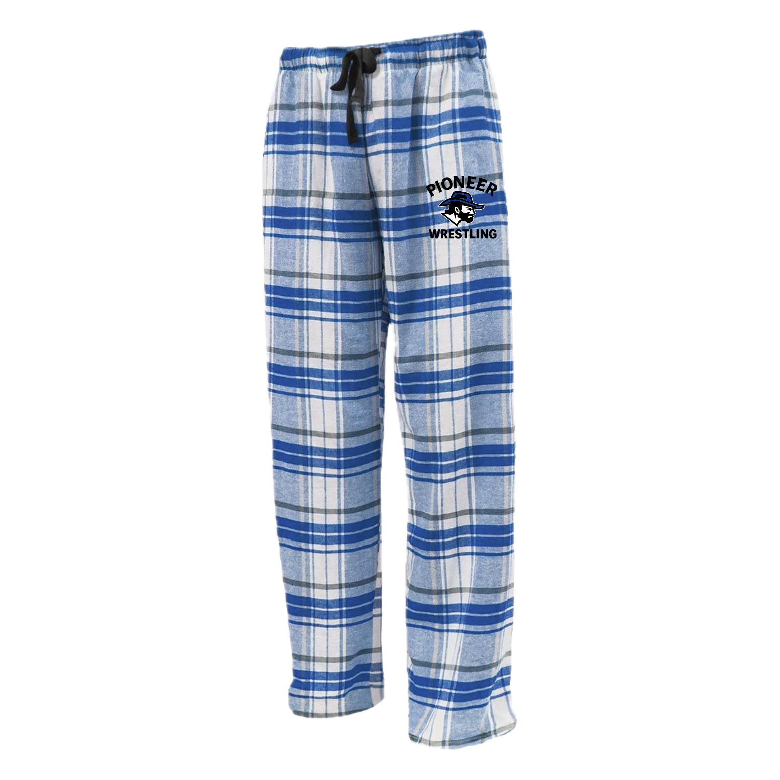 PMCSH3 - 26 Royal/White Flannel Pant