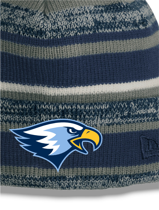 LCS013 - New Era LC Logo Grey/Navy Beanie