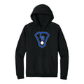 LSLAX01 -27 Black Hooded Sweatshirt