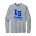 LSLAMELSH01 - 26 Grey LS Long Sleeve Soft T-Shirt