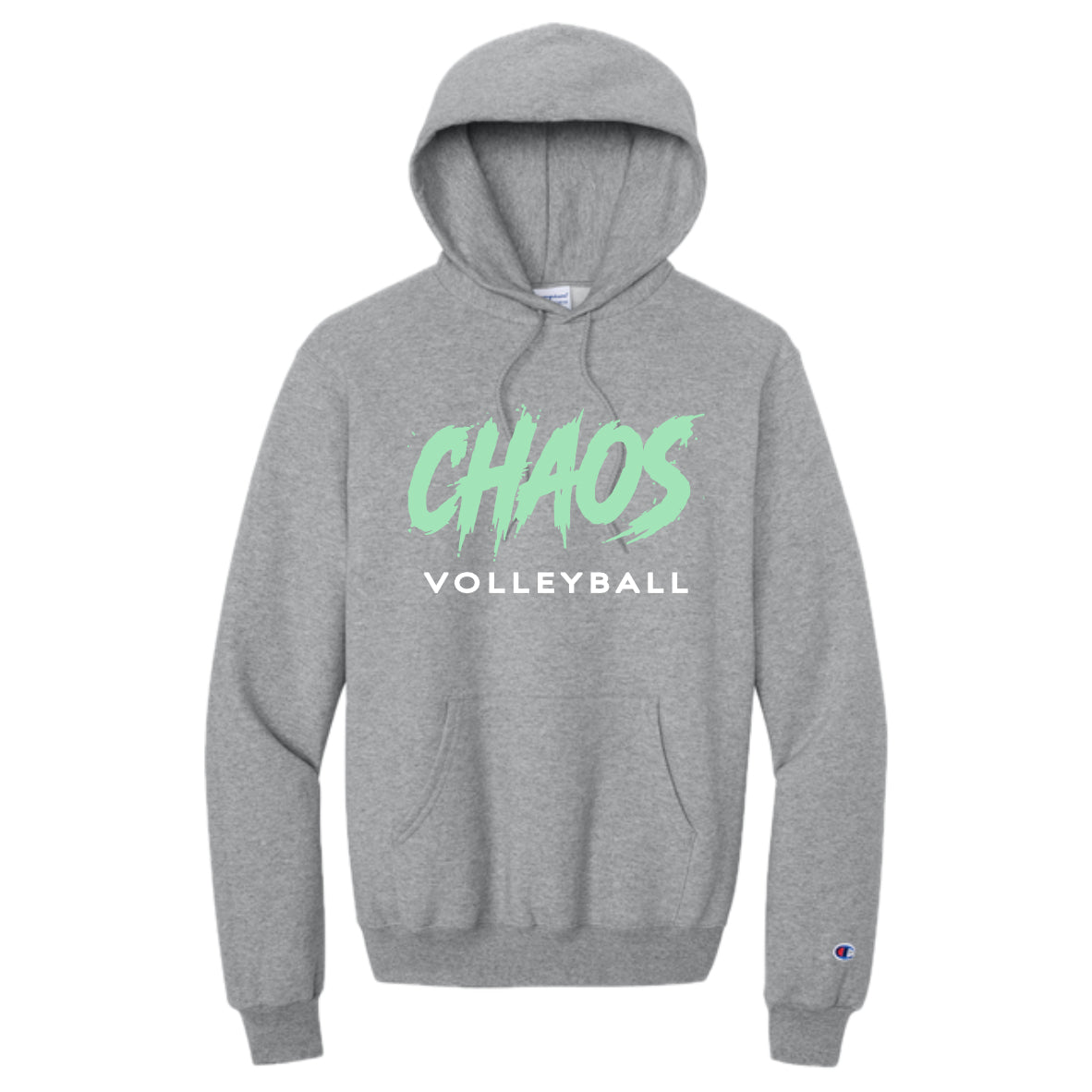 CCVOLSH01 - 16 Light Steel Champion Hooded Sweatshirt