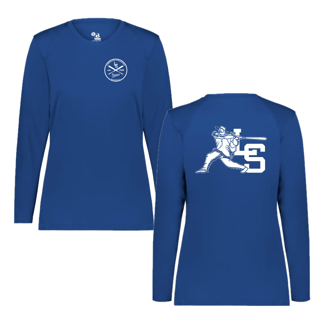 LSBSH04 - 40 Swinging Pio Ladies Royal Performance Long Sleeve Tee