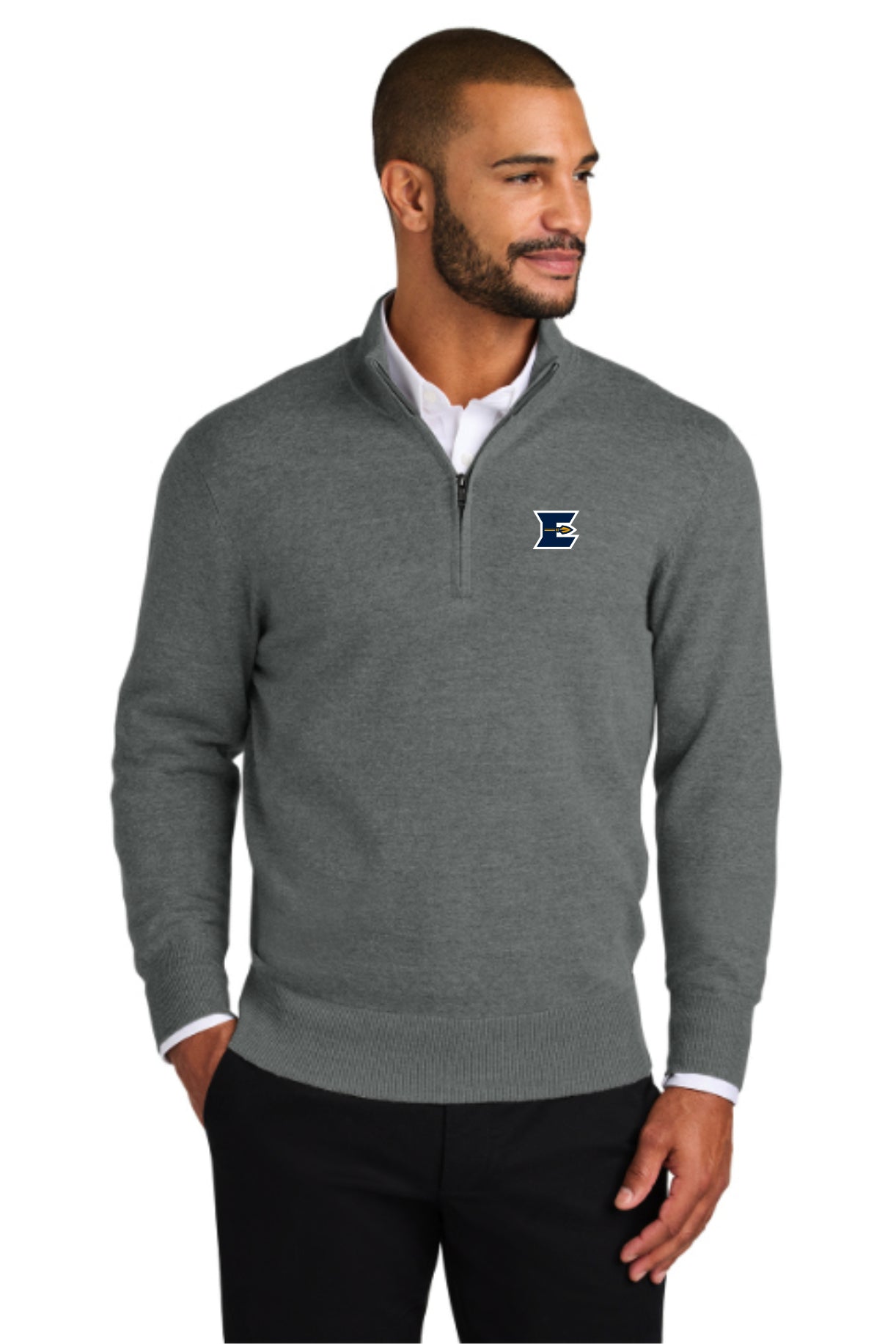 ELCOIS023-014 Mens 1/4 Zip Sweater