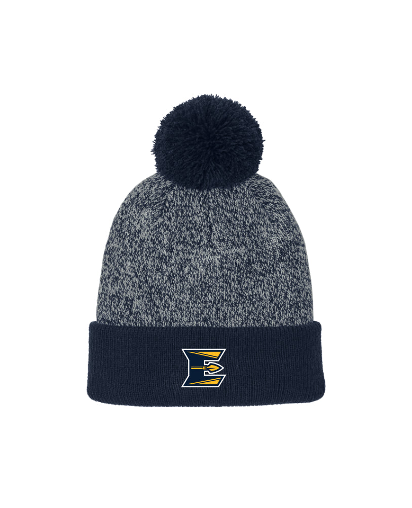 ELCOIS024 - 22 Navy/Grey Heather Beanie
