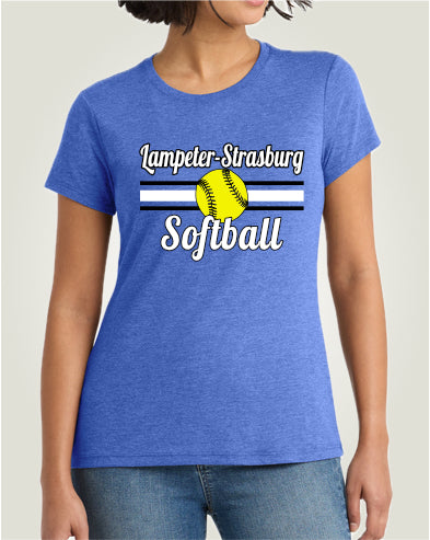LSYS01 - 004 Royal Frost Ladies Short Sleeve Tee