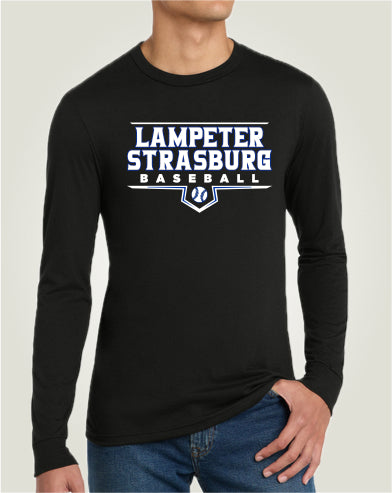 LSYB01 - 009 Black Long Sleeve Tee