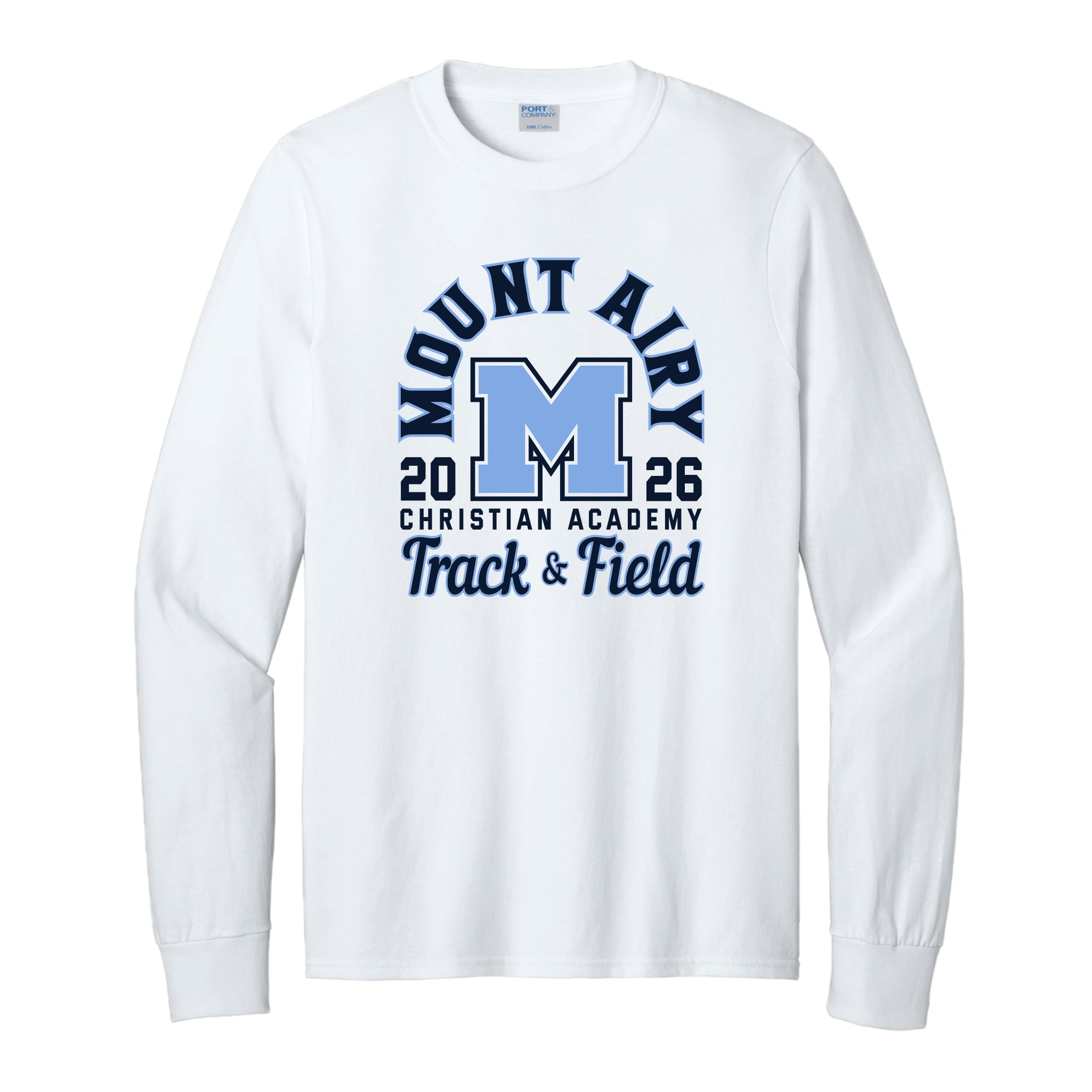 MACASP26-06 Track & Field Long Sleeve Tee