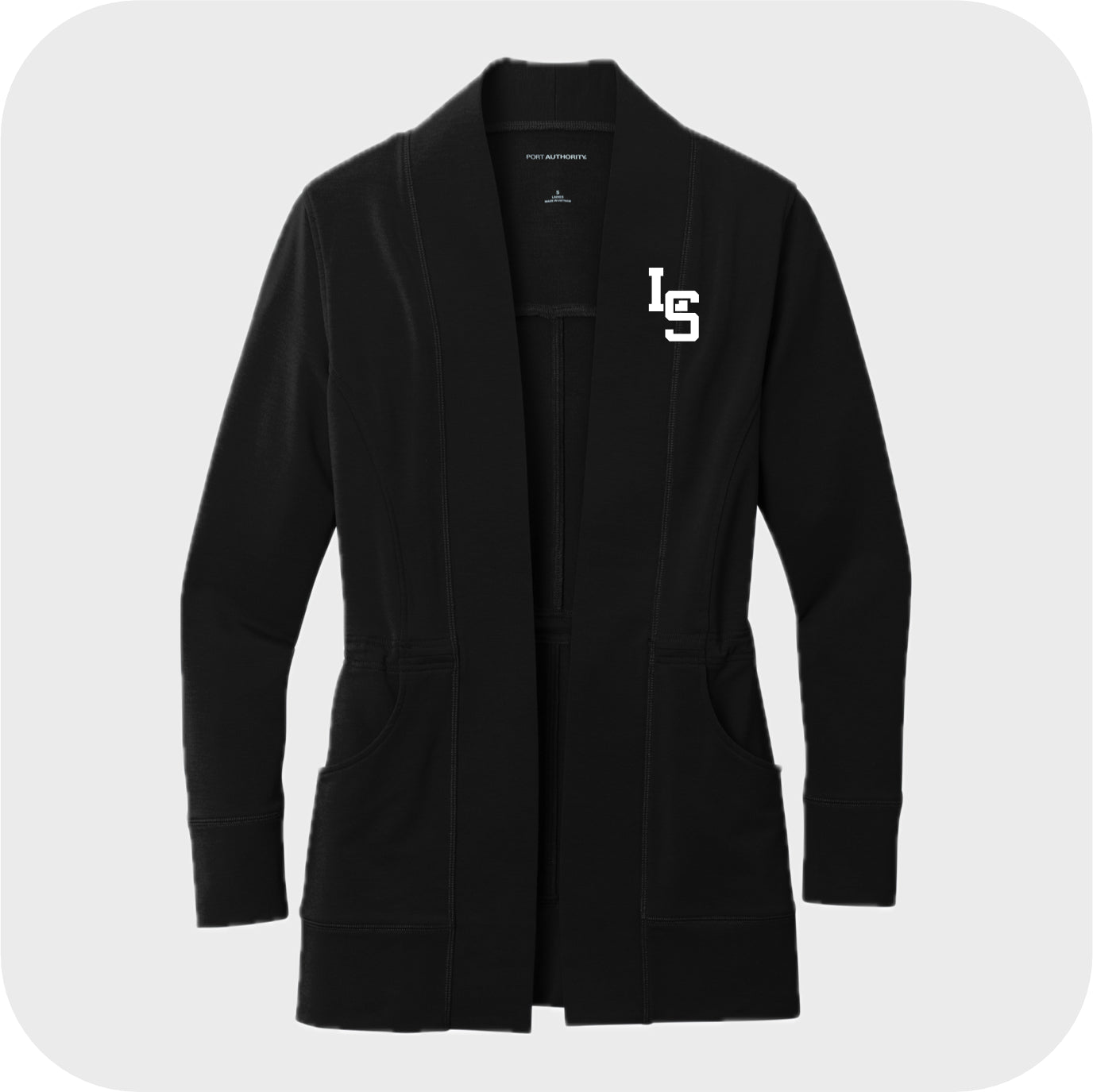 LSELEM01 - 20 Black Cardigan Sweatshirt