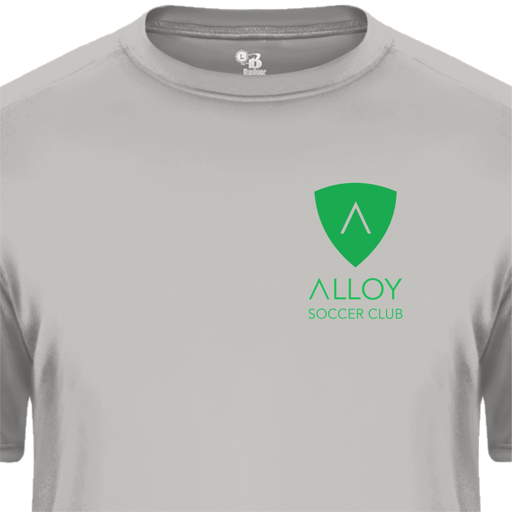 ASCSH01-03 Silver Performance Short Sleeve Tee