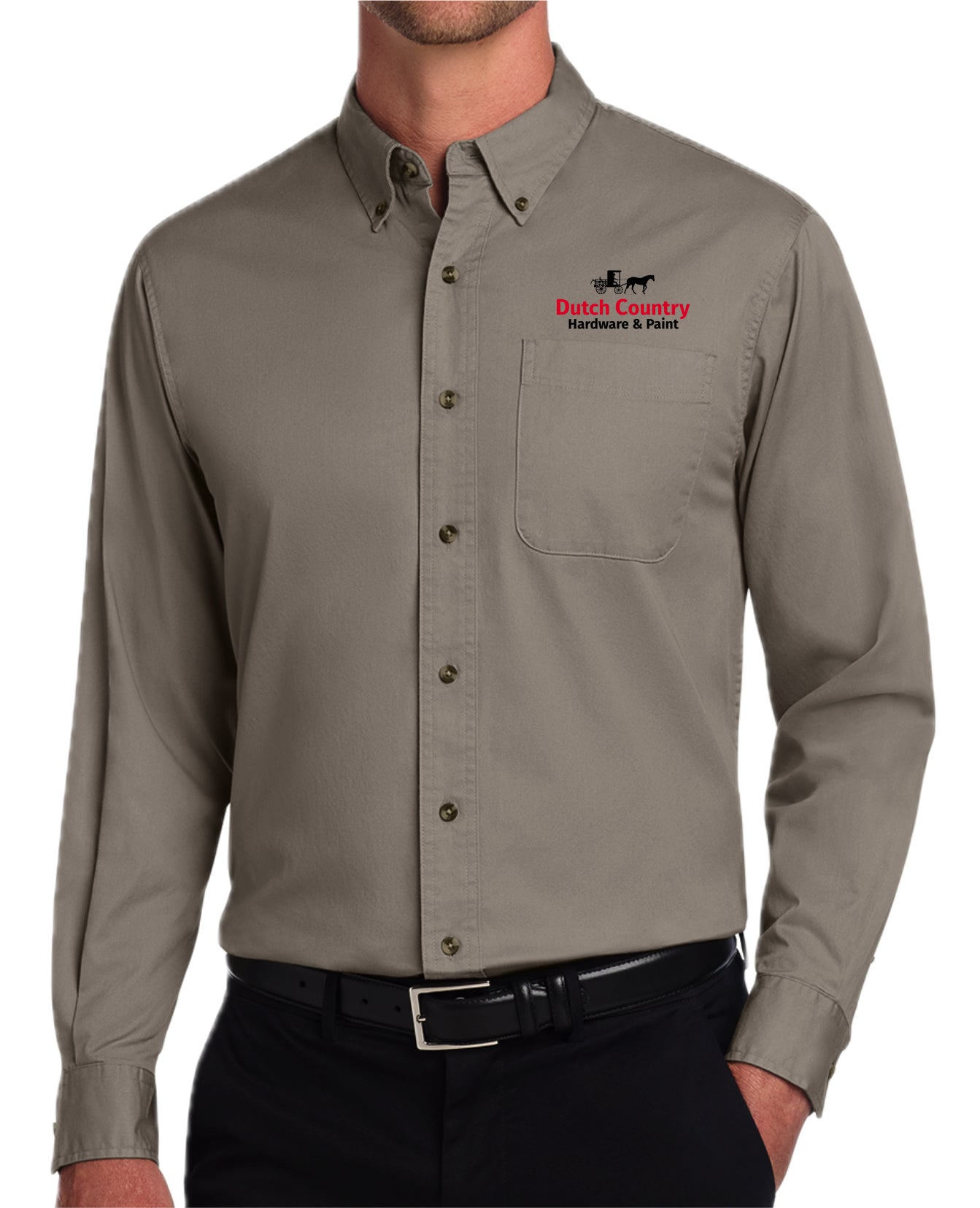 DC-005 Long Sleeve Twill oxford