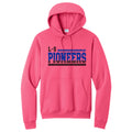 LSHHSH01 - 30 Neon Pink LS PIONEERS Hooded Sweatshirt