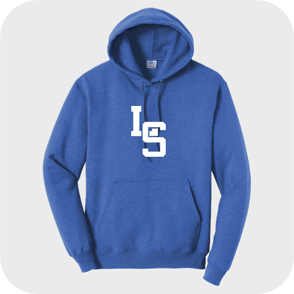 LSELEM01 - 11 Heather Royal Hooded Sweatshirt