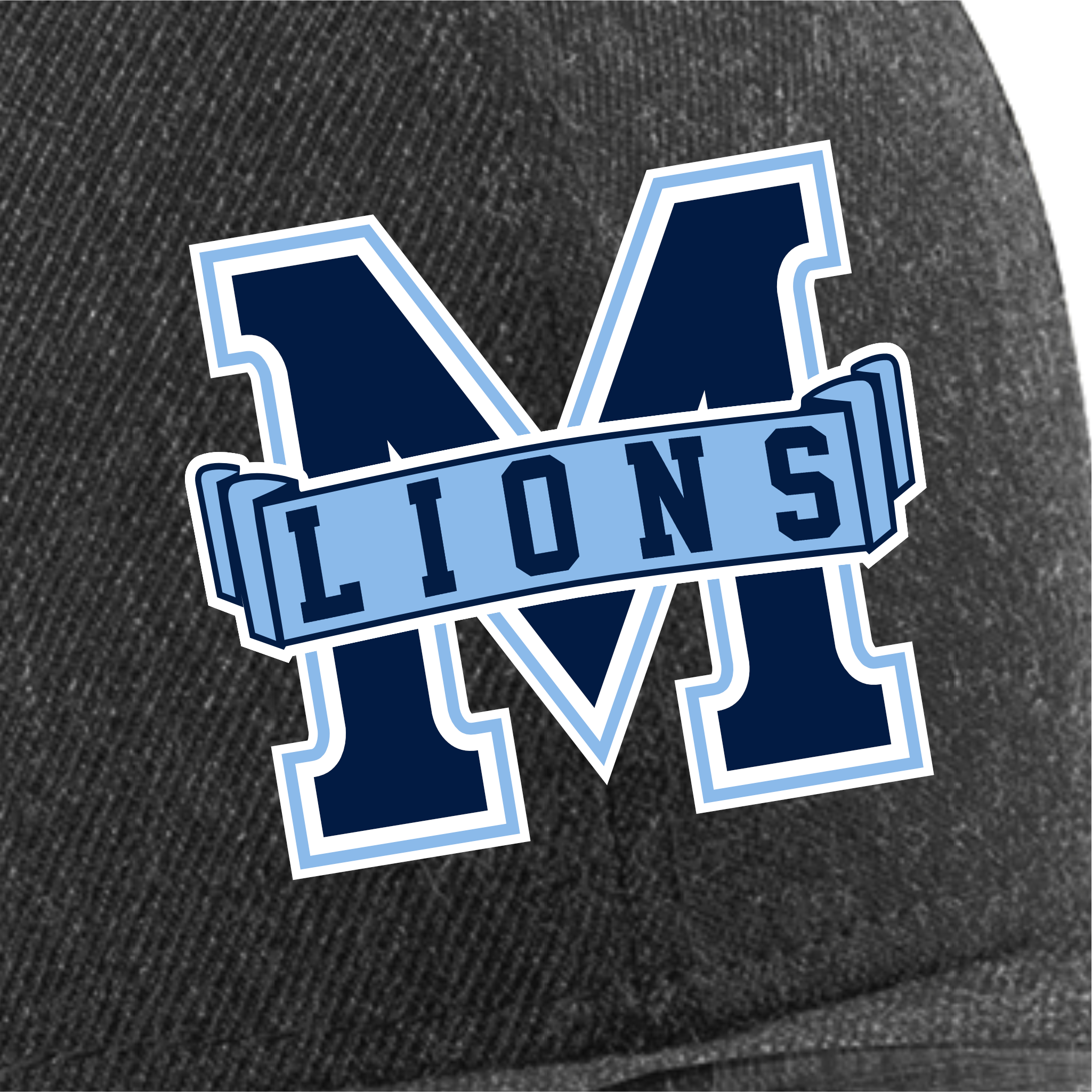 MACA021 - Grey/Black M Lions Mesh Back Cap