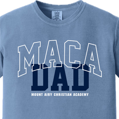 MACA026 - Comfort Colors ® Washed Denim Short Sleeve Dad Tee