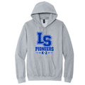 LSLAMELSH01 - 38 Grey LS Hooded Sweatshirt