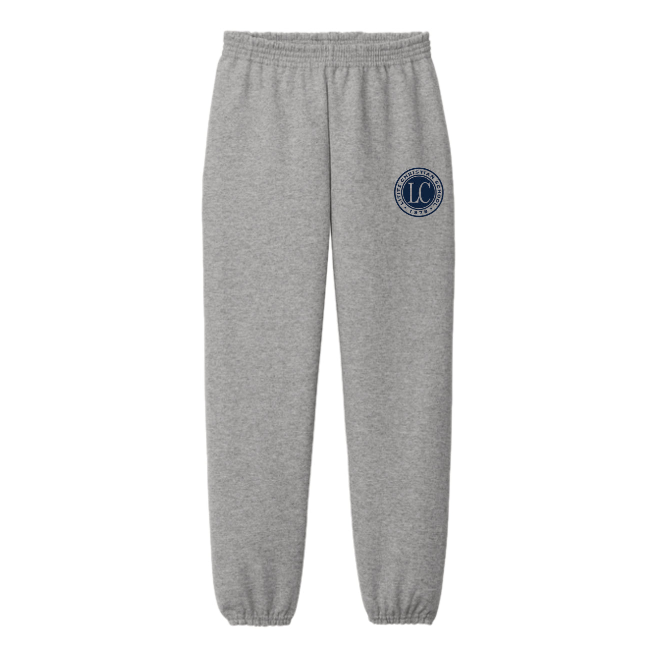 LCS095 - Youth Ath Heather Grey Sweatpant